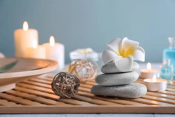 Beautiful spa composition on table — Stock Photo, Image