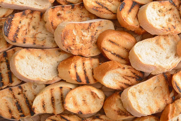 Smaczny chleb tostowy jako tło — Zdjęcie stockowe