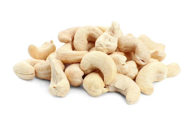 Tasty cashew nuts on white background — Stock Photo, Image