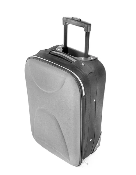 Large suitcase on white background — Stock Photo, Image