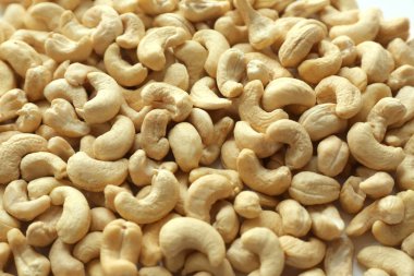 Arka plan olarak lezzetli kaju fıstığı