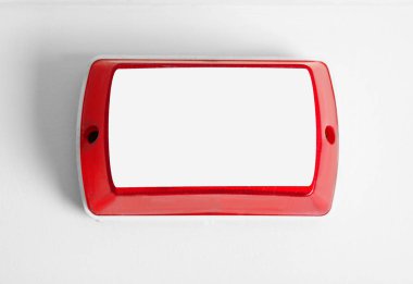 Modern alarm lamba duvarda kapalı