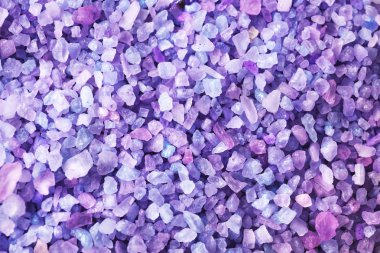 Leylak deniz tuz, closeup dokusuna