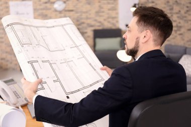 Kat planı Office ile Mimar