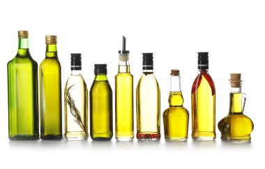 Beyaz zemin üzerine zeytin yağı ile Züccaciye Mağazaları