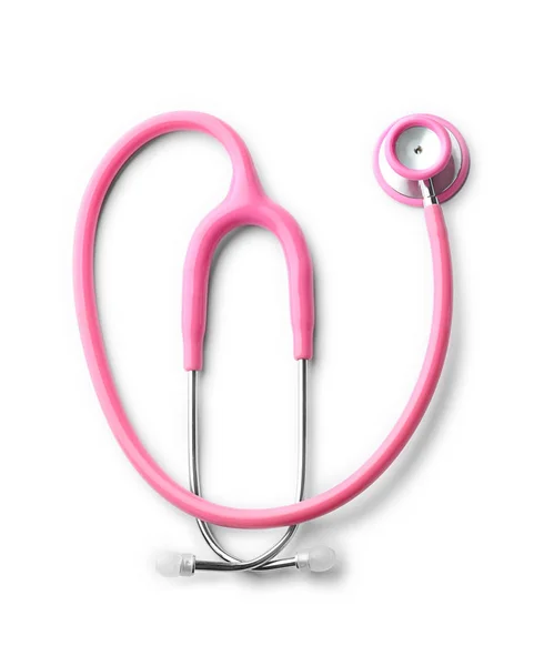 Stethoscope on white background. Health care concept — Stock Photo, Image
