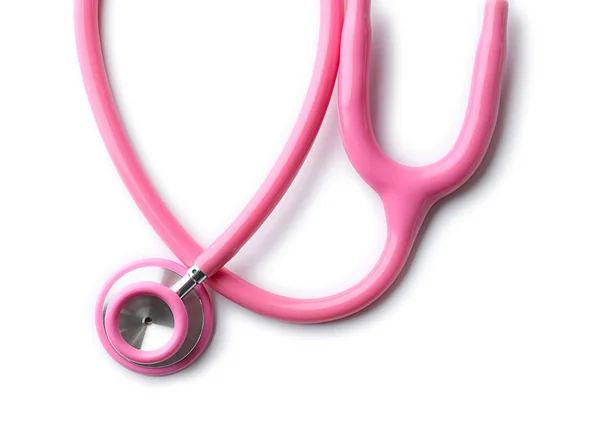 Stethoscope on white background. Health care concept — Stock Photo, Image