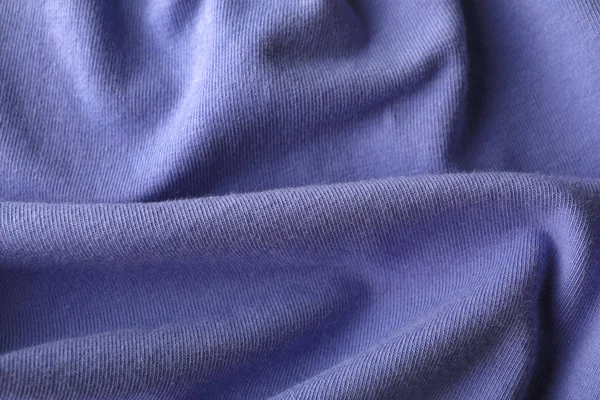 Textura de tecido com dobras, close-up — Fotografia de Stock
