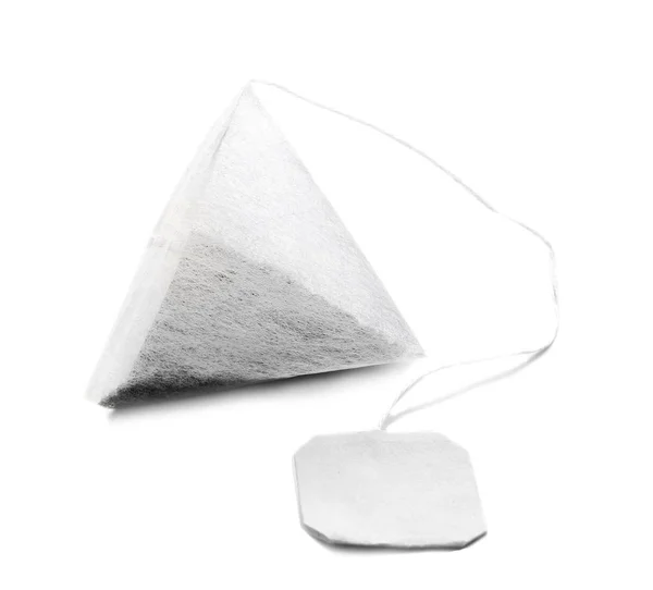 Tea bag on white background — Stock Photo, Image