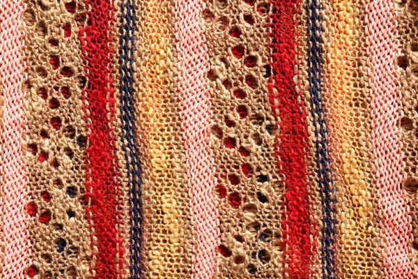 Breien (textiel) textuur, close-up — Stockfoto