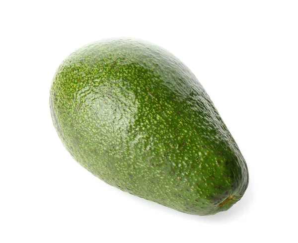 Frische Avocado isoliert auf weiß — Stockfoto