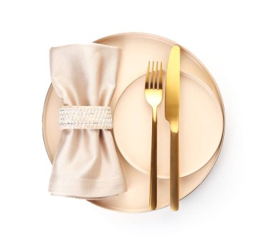 Beyaz arkaplanda güzel tablo ayarı