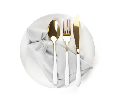 Beyaz arkaplanda güzel tablo ayarı