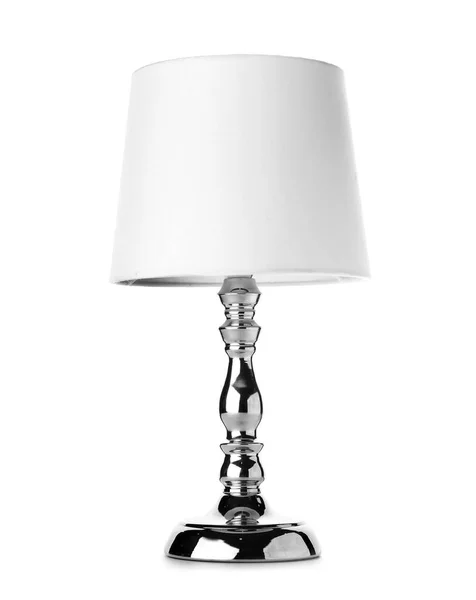 Stylish lamp on white background — Stock Photo, Image