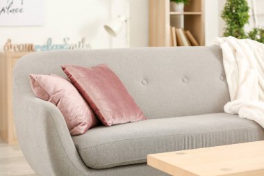 Yumuşak kanepe oturma odası iç