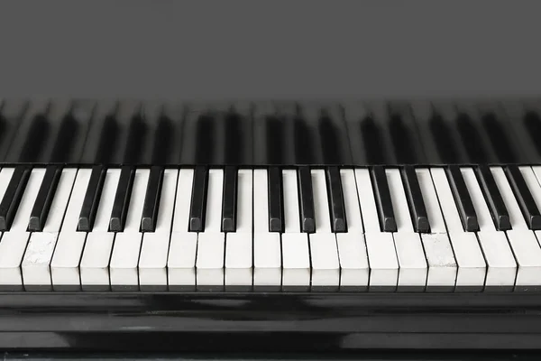 Keys of stylish grand piano Stock Photo