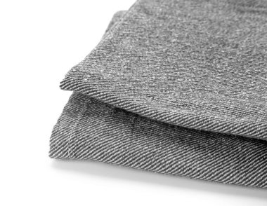 Beyaz arka plan üzerinde mutfak havlusu