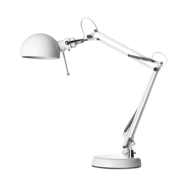 Lampe élégante sur fond blanc — Photo