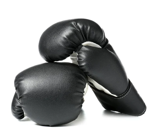 Pair of boxing gloves on white background — Stock Photo, Image