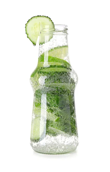 Misted And Wet Glass Mason Jar With Mojito Cocktail Isolated On White  Backgro?nd, Close Up Stock Photo, Picture and Royalty Free Image. Image  60726369.