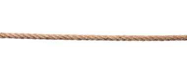 Beyaz arkaplanda temiz ip