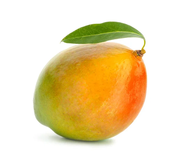 Tasty mango fruit on white background — Stock Photo, Image