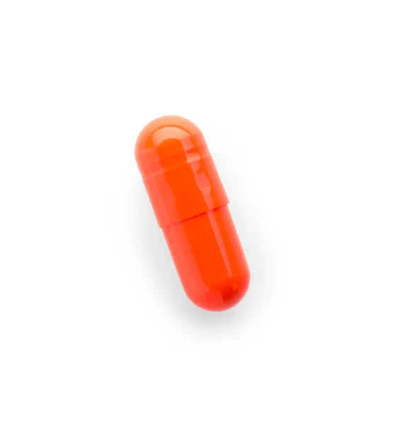 Színes tabletta fehér háttér — Stock Fotó