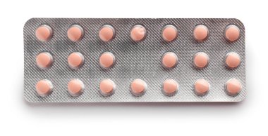 Beyaz arka planda hapları olan su toplayıcı.