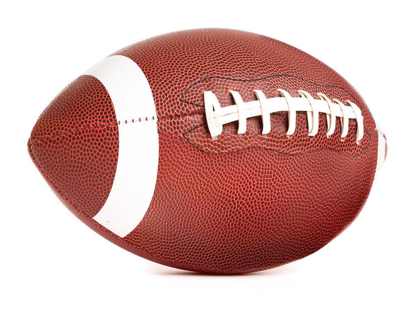 регби мяч на белом фоне