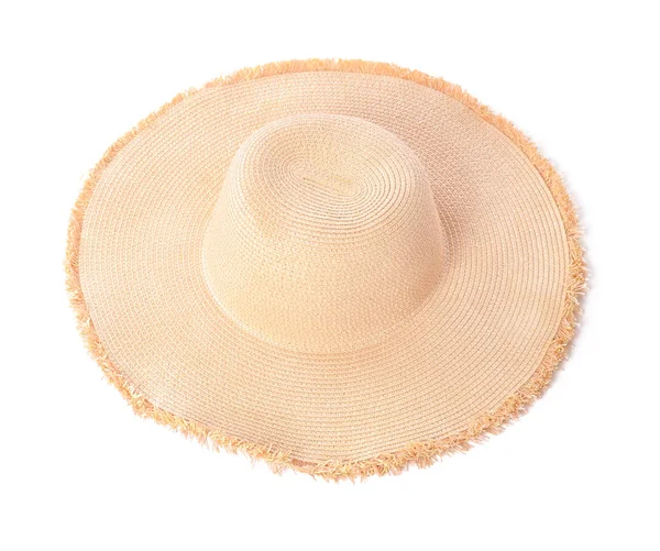 Stylish hat on white background — Stock Photo, Image