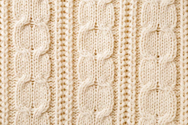 Texture of knitted fabric as background — Stock Photo, Image