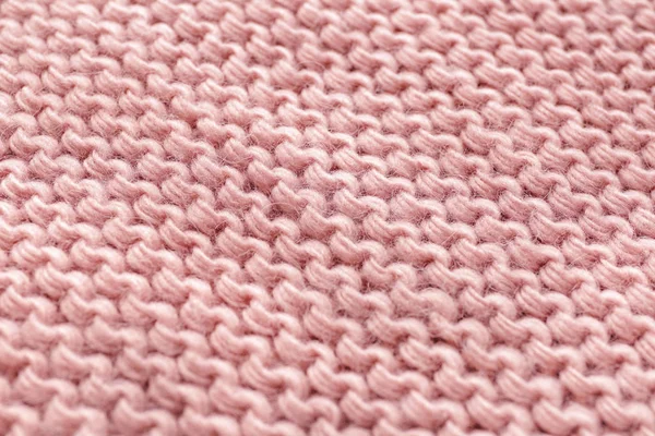 Texture of knitted fabric as background — Stock Photo, Image