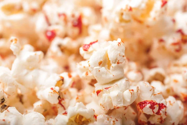 Heap of tasty popcorn, closeup — Stock Photo, Image