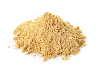 Beyaz arkaplanda yer kızıl