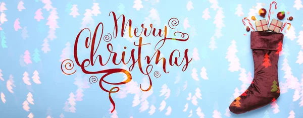 Beautiful greeting card for Christmas celebration — Stock Photo, Image