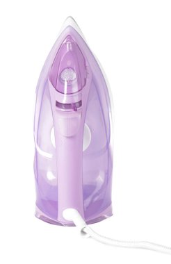 beyaz zemin üzerinde elektrik demir