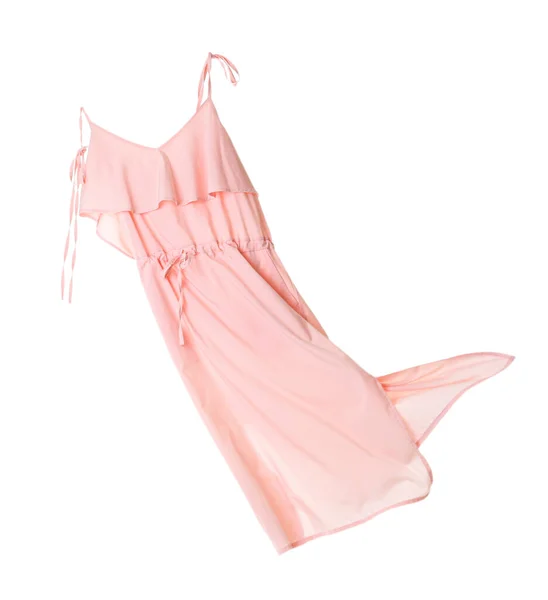 Flying dress on white background — Stock Photo, Image