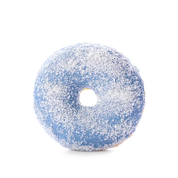 Sabroso donut sobre fondo blanco — Foto de Stock