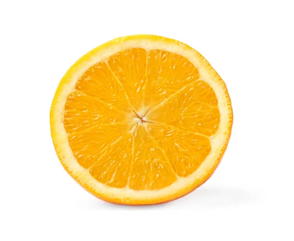 Sweet cut orange on white background — Stock Photo, Image