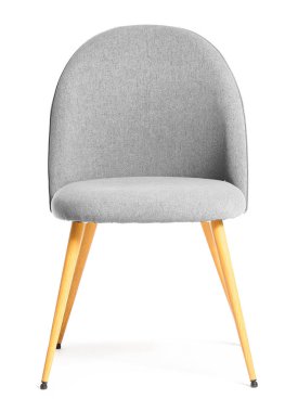 Beyaz arka planda modern sandalye