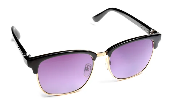 Stylish sunglasses on white background — Stock Photo, Image