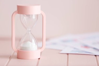 Kum saati masada. Zaman yönetimi kavramı