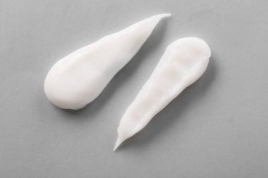 Hafif arkaplanda krem örneği