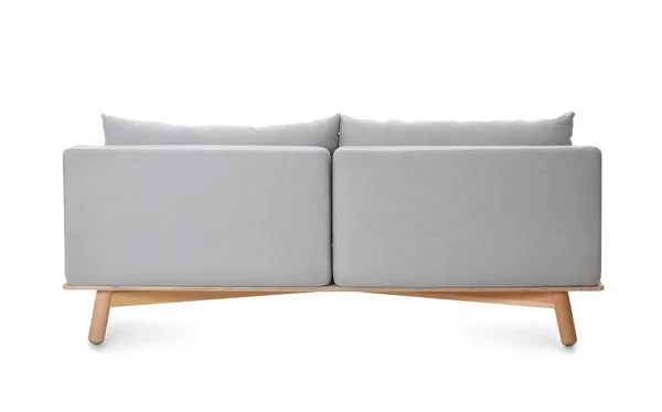 白を基調とした快適なソファ — ストック写真