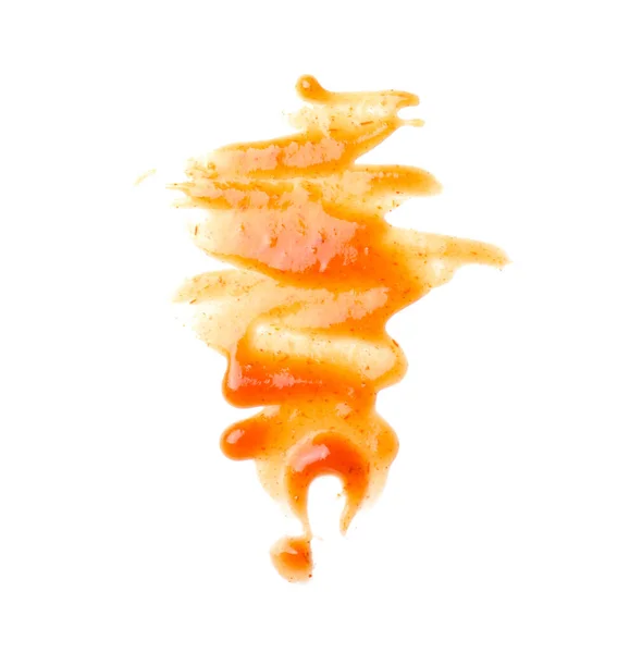Tasty sauce on white background — Stok fotoğraf