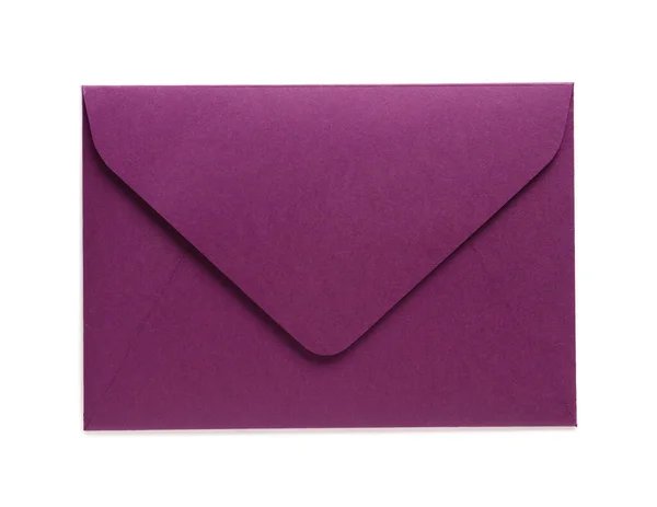 Paper envelope on white background — Stock Photo, Image