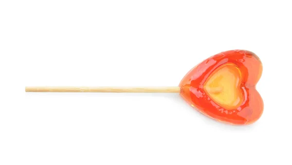 Söt lollipop på vit bakgrund — Stockfoto