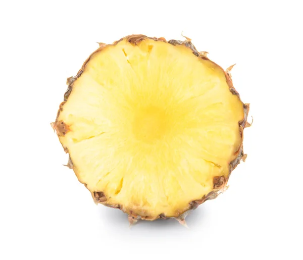 Friss ananász fehér alapon — Stock Fotó