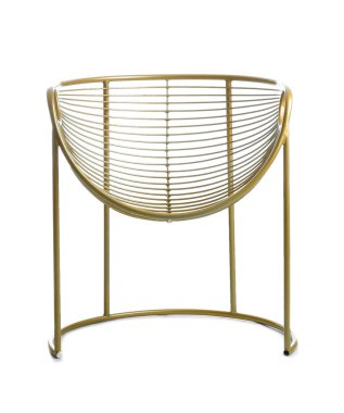 Beyaz arka planda modern rahat koltuk