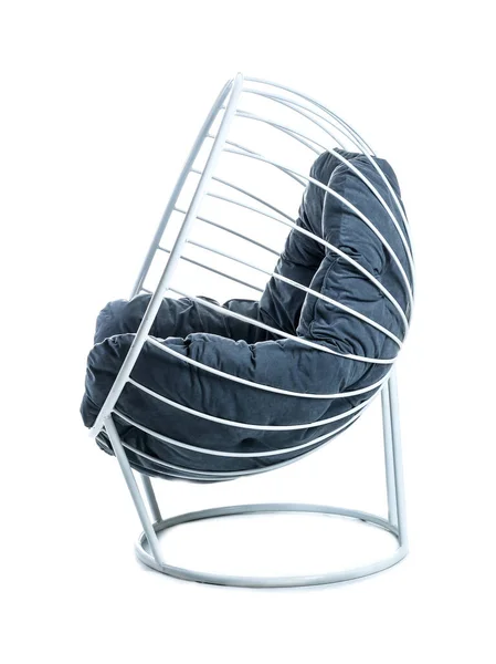 Moderno sillón cómodo sobre fondo blanco —  Fotos de Stock